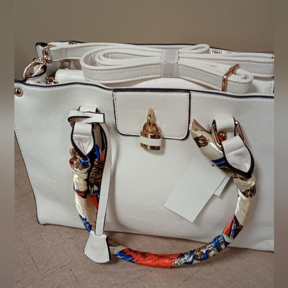 Call It Spring Handbag White Handbag - Picture 8 of 11